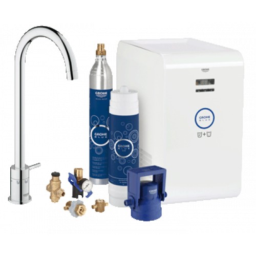 GROHE Blue-Páková dřezová baterie s filtrem a chladicím zařízením,chrom 31302001 GROHE Blue-Páková dřezová baterie s filtrem a chladicím zařízením,chrom 31302001