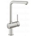 GROHE Minta - Páková dřezová baterie, supersteel 31375DC0