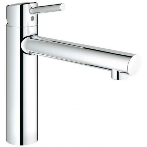 GROHE Concetto páková dřezová baterie, DN 15, chrom 31128001 GROHE Concetto páková dřezová baterie, DN 15, chrom 31128001