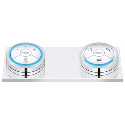 GROHE Digital - Kryt pro digitální regulátor a digitální přepínač, chrom 40548000 GROHE Digital - Kryt pro digitální regulátor a digitální přepínač, chrom 40548000