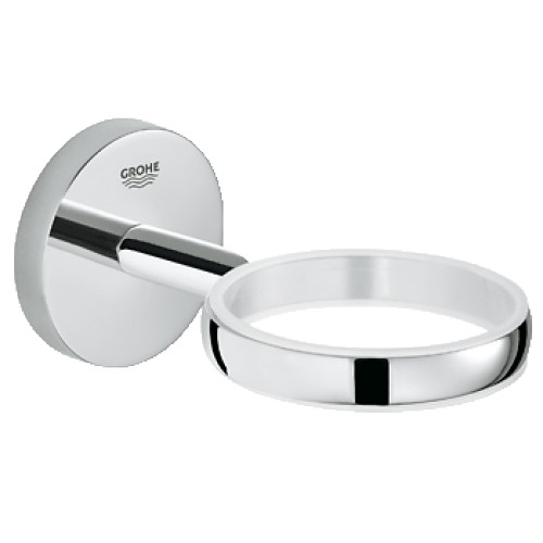 GROHE Loop - Držák pro dávkovač, mýdlenku nebo skleničku, chrom 40585000 GROHE Loop - Držák pro dávkovač, mýdlenku nebo skleničku, chrom 40585000