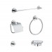 GROHE Essentials sada doplňků, chrom 40344000