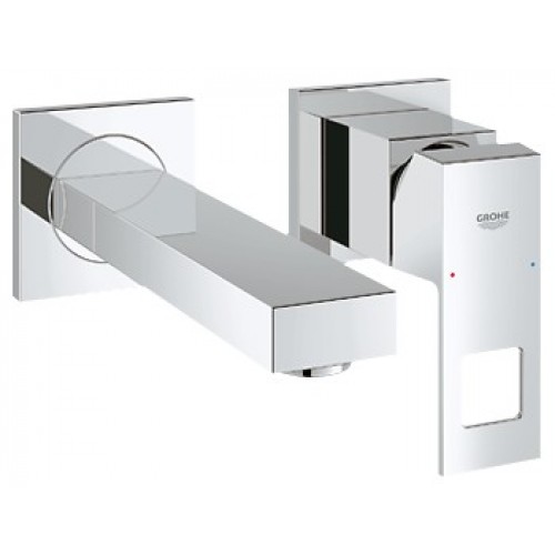 GROHE Eurocube umyvadlová dvouotvorová baterie, chrom 19895000 GROHE Eurocube umyvadlová dvouotvorová baterie, chrom 19895000