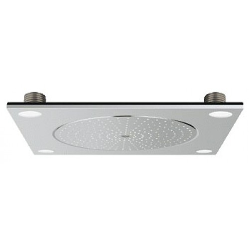 GROHE F-digital Deluxe stropní sprcha se světlem, chrom 27865000