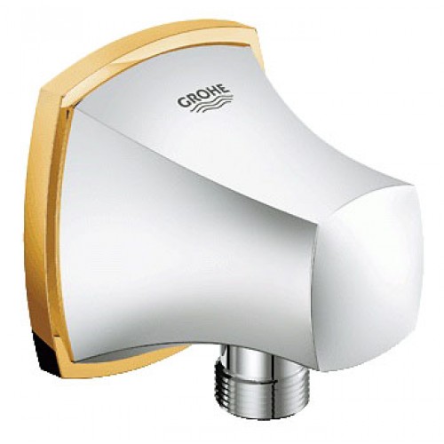 GROHE Grandera nástěnné kolínko, DN 15, chrom/zlato 27970IG0