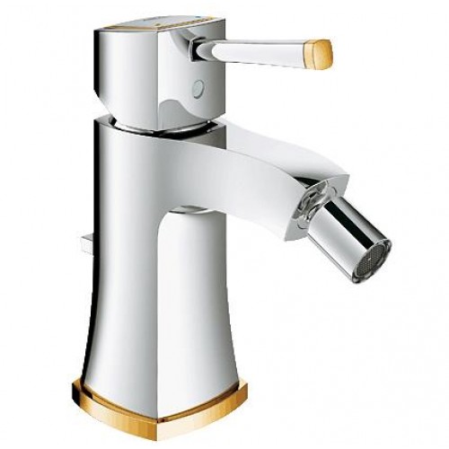 GROHE Grandera páková bidetová baterie, DN 15, chrom/zlato 23315IG0