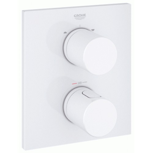 GROHE Grohtherm 3000 Cosmopolitan termostatická vanová/sprchová baterie, bílá 19567LS0