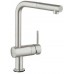 GROHE Minta Touch elektronická kuchyňská baterie 1/2", Supersteel 31360DC0