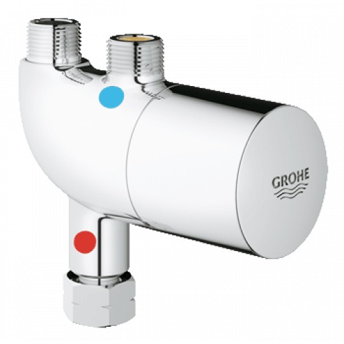 GROHE Grohtherm Micro - Ochrana proti opaření, chrom 34487000