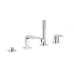 GROHE Quadra páková vanová čtyřotvorová kombinace, chrom 19579000