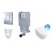 GROHE Uniset - Uniset pro závěsné WC, kompletní sada 38643SET-KB