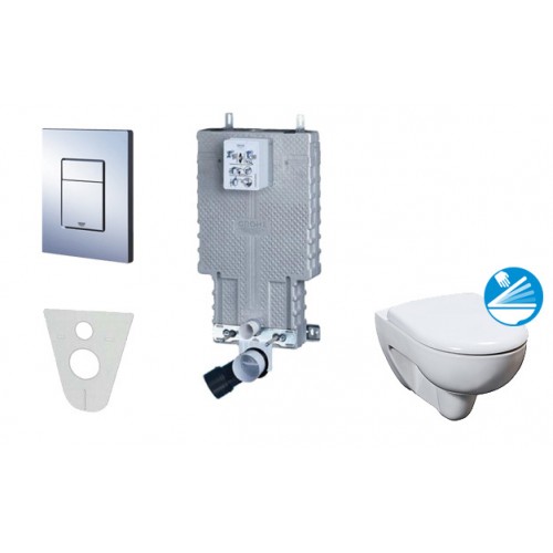 GROHE Uniset - Uniset pro závěsné WC, kompletní sada 38643SET-KC GROHE Uniset - Uniset pro závěsné WC, kompletní sada 38643SET-KC