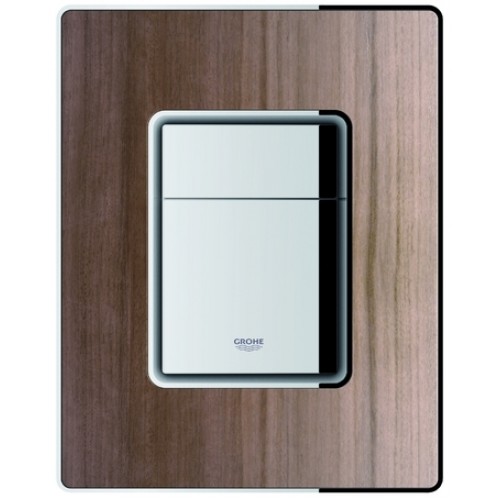 GROHE Skate Cosmopolitan ovládací tlačítko, Americký ořech/chrom 38849HP0