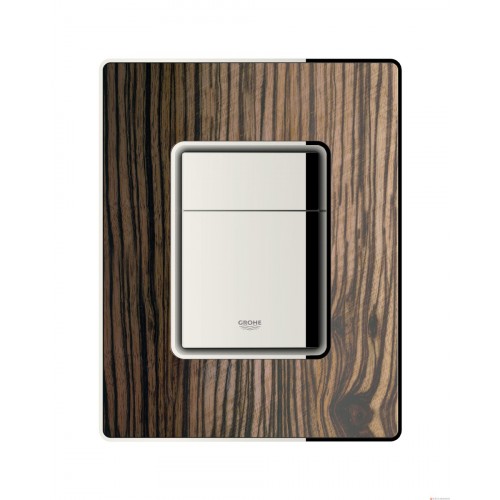 GROHE Skate Cosmopolitan ovládací tlačítko, Macassar/chrom 38849HR0