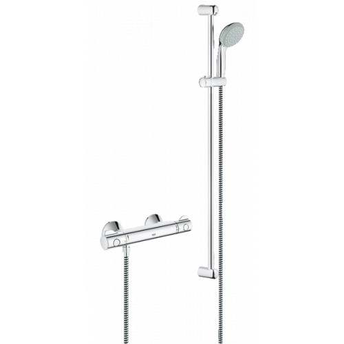 GROHE Grohtherm 800-Termostatická sprchová baterie,sprchová souprava 900mm,chrom 34566000
