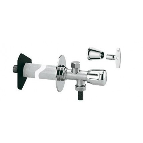 GROHE Eurotec venkovní nástěnný set, DN 15, chrom 41208000