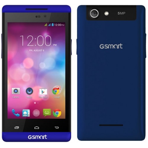 Gigabyte GSmart Mobilní telefon ROMA R2 PLUS Dual Sim - modrý