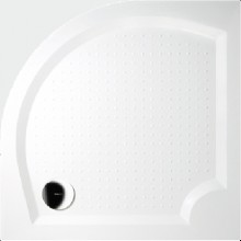 GELCO G5 Viva čtvrtkruhová sprchová vanička 80 profilované dno, bílá GV558