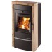 HAAS+SOHN VISBY krbová kamna s výměníkem černá/Woodstone Prestige 0434515500000