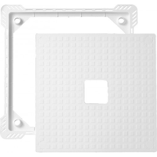 HACO dvířka pod obklad DPO 300x300 plast, bílá 128 HACO dvířka pod obklad DPO 300x300 plast, bílá 128