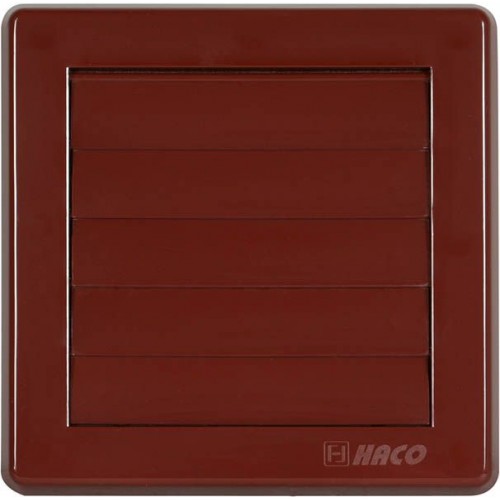 HACO větrací mřížka gravitační VM 150x150 G/100 H plast, hnědá 0216 HACO větrací mřížka gravitační VM 150x150 G/100 H plast, hnědá 0216