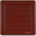 HACO větrací mřížka gravitační VM 150x150 G/100 H plast, hnědá 0216
