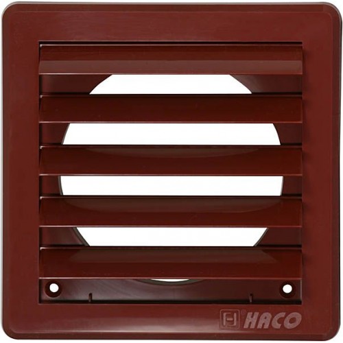HACO větrací mřížka gravitační VM 175x175 G/125 H plast, hnědá 0234 HACO větrací mřížka gravitační VM 175x175 G/125 H plast, hnědá 0234