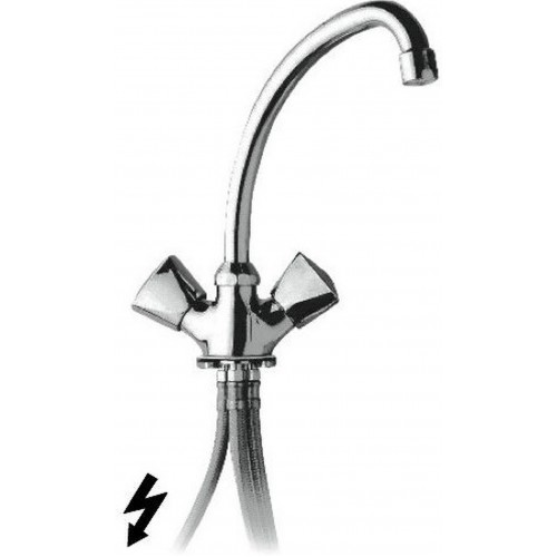 HAKL baterie poddřezová stojánková, beztlaková, výtokové ramínko 22 cm, HABAT016