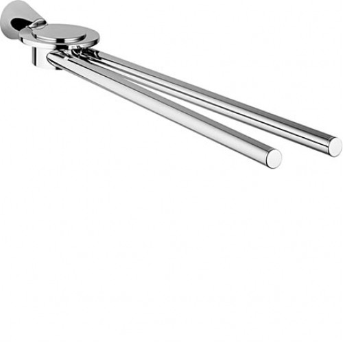 HANSA Plus III Držák ručníku dvojitý, chrom
