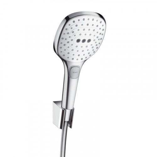 Hansgrohe Raindance Select E 120 Porter Ruční sprcha sada 1,60 m, bílá/chrom 26720400 Hansgrohe Raindance Select E 120 Porter Ruční sprcha sada 1,60 m, bílá/chrom 26720400