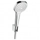 Hansgrohe CROMA Select E - Ruční sprcha Vario Porter, sada 1,25 m, bílá/chrom 26425400