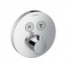 Hansgrohe Shower Select termostat pod omítku pro 2 spotřebiče, chrom 15743000