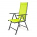 HAPPY GREEN Židle zahradní polohovací RAMADA 56,5 x 42,5 x 107 cm, světle zelená 50320500L