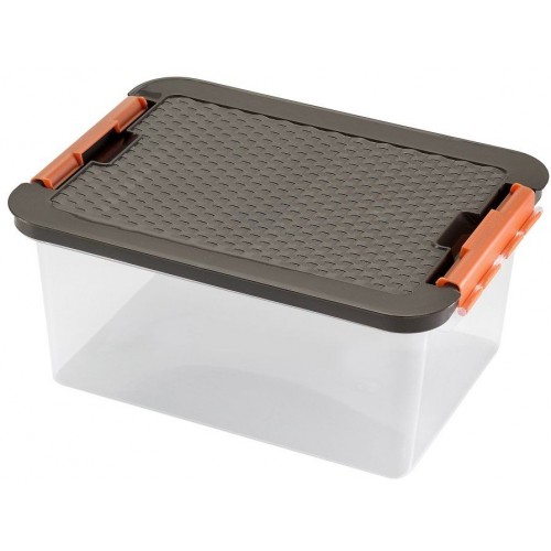 HEIDRUN Box CLIP, víko Rattan, 18 x 40 x 29 cm, 14 l, 4604