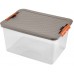 HEIDRUN Box CLIP, víko Rattan, 26 x 52 x 36,5 cm, 38 l, 4605