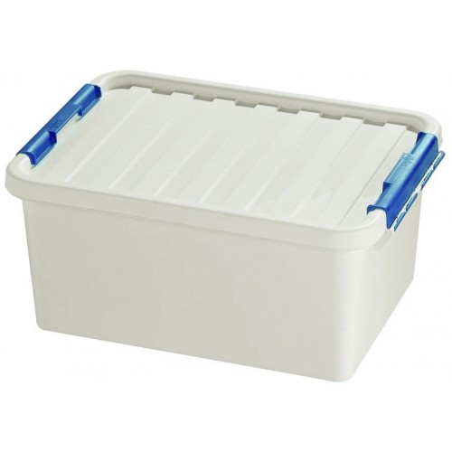 HEIDRUN Box úložný s víkem, 18 x 40 x 29 cm, 14 l, fialová 1604