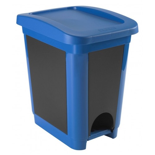 HEIDRUN Odpadkový koš pedálový, 45 x 29,5 x 40 cm, 30 l, modrá 1494