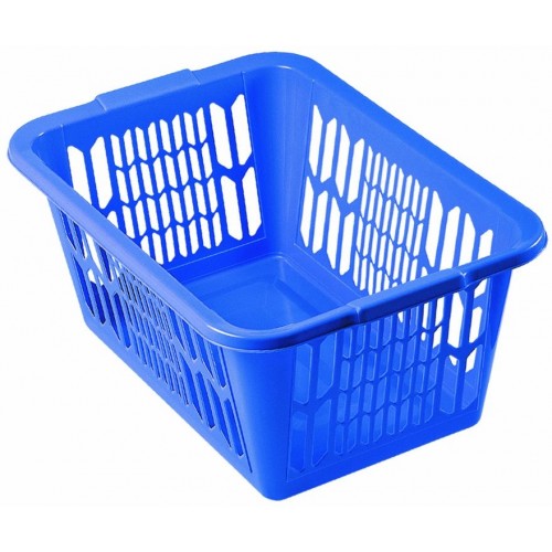 HEIDRUN Koš na čisté prádlo, modrý 1101