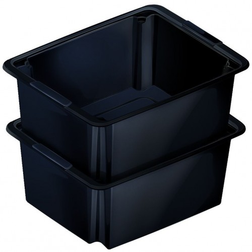 HEIDRUN Multibox 18,5 x 43 x 34 cm, 22 l, černá, 5103