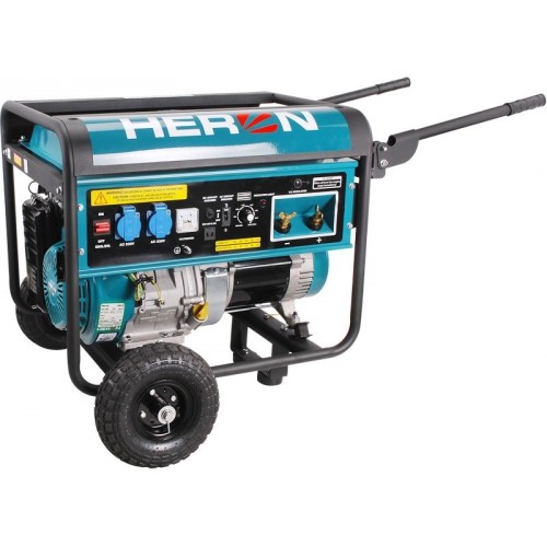 HERON EWH 220 elektrocentrála se svářečkou 220A, 14HP / 5,5kW 8896310