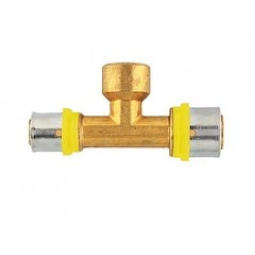 HERZ T-kus s vnitřním závitem 26 x 3 - 1/2 - 26 x 3, G722641