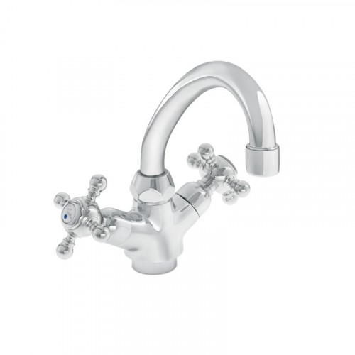 HERZ Stil dřezová směšovací baterie, "HU" výtok, rohové ventily UH07158