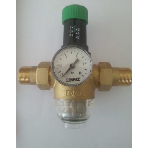 HERZ Regulátor tlaku vody 1-6 bar, 3/4", PN 16, 1268212
