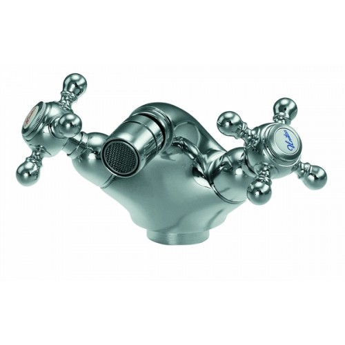 HERZ Stil bidetová směšovací baterie, horní část sifónu, 5/4", rohové ventily UH07555