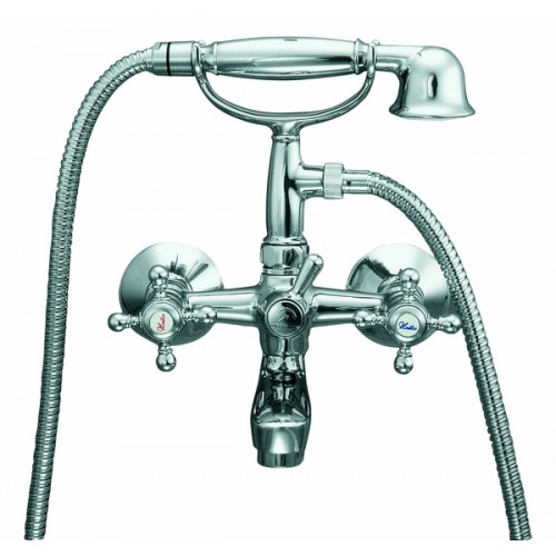 HERZ Stil vanová směšovací baterie včetně sprchové hadice, růžice a držáku UH07358