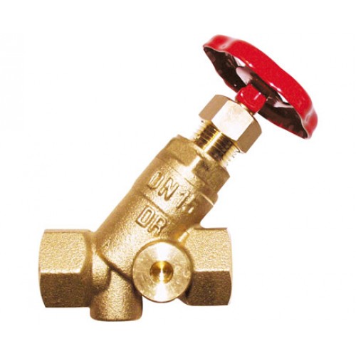 HERZ STRÖMAX, šikmý uzavírací ventil pro vytápění nebo chlazení, DN 25 - 1411503 HERZ STRÖMAX, šikmý uzavírací ventil pro vytápění nebo chlazení, DN 25 - 1411503