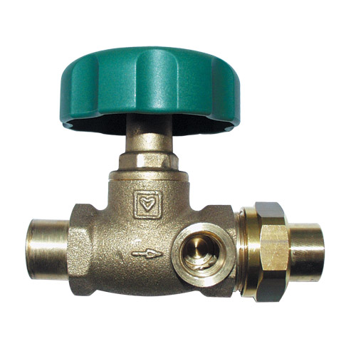 HERZ Uzavírací ventil přímý + pájecí nátrubek, DN 25, průměr trubky 22 mm, 2421503 HERZ Uzavírací ventil přímý + pájecí nátrubek, DN 25, průměr trubky 22 mm, 2421503