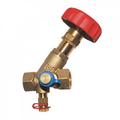 HERZ STRÖMAX M, šikmý regulační ventil s měřícími ventilky DN32 1411754