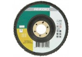 HiKOKI 4100107 Brusný lamelový kotouč na nerez a kov 125x22,23mm, Z60