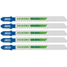 HiKOKI 750012 HSS Plátky do přímočaré pily 100,4/75x7,5x1mm, 5ks